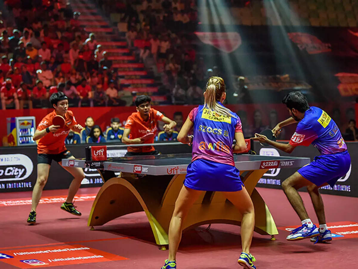 Double Table Tennis tournament in Dubai