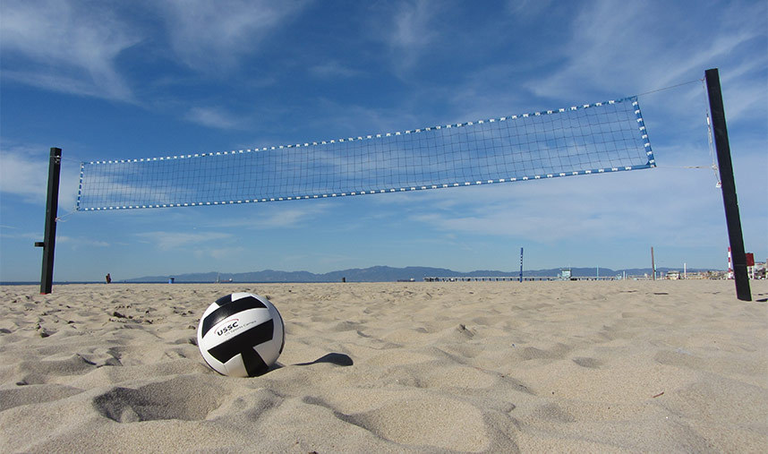 Beach Volleyball Match for Beginner and individual player