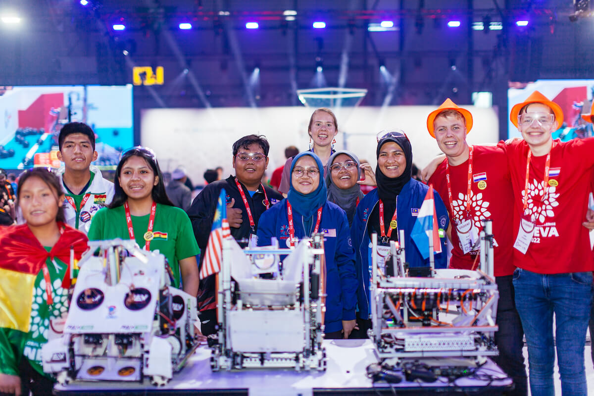 Robotic Team Competition in Dubai