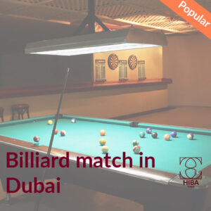 Billiard Tournament in Dubai