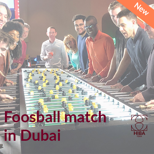 Foosball Tournament in Dubai 8 Way Match With Prizes Hiba