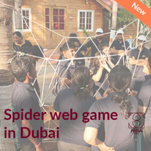 Spider web game in Dubai