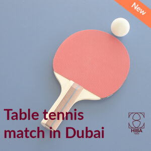 Table Tennis Tournament in Dubai