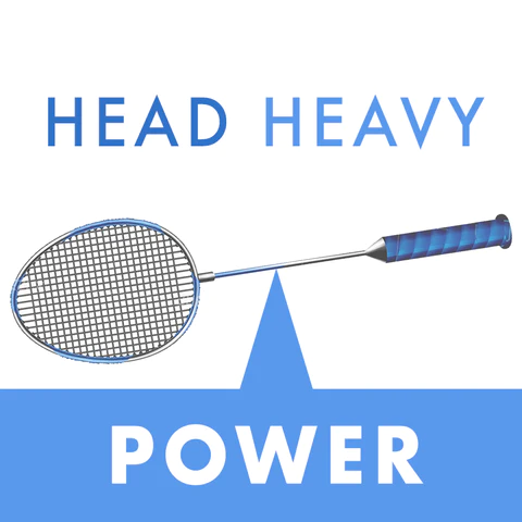 Head Heavy Badminton rockets