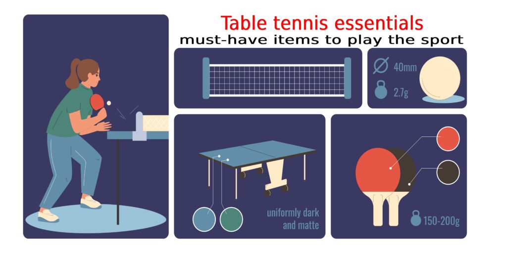 table tennis equipment