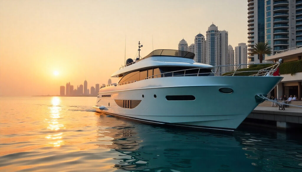 yacht parking rent fee in Dubai