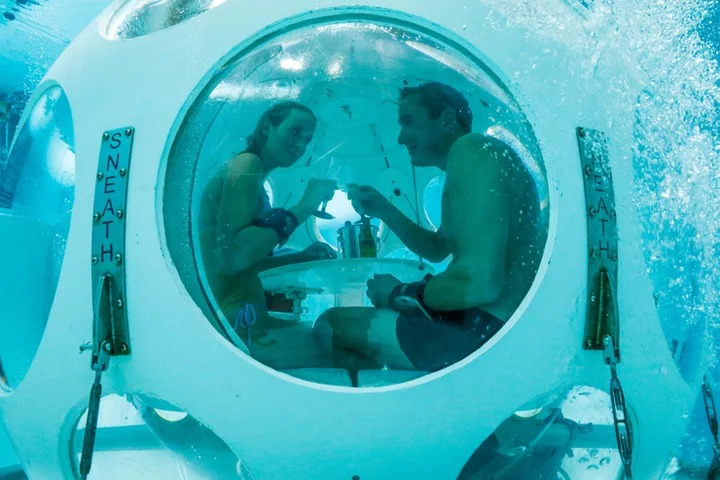 Luxury Swimming Pods in Dubai