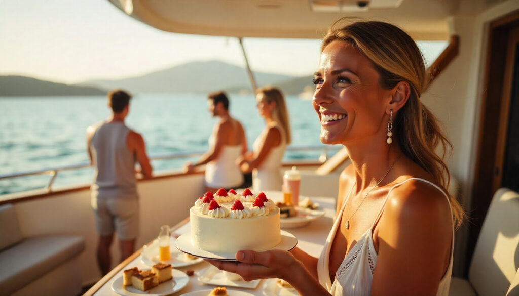 yacht for birthday party in Dubai