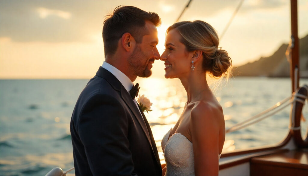 Yacht rental for wedding in Dubai