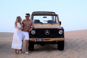 why MB g wagon is good for desert safari