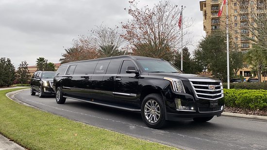 Cadillac Escalade Limousine for rent in Dubai